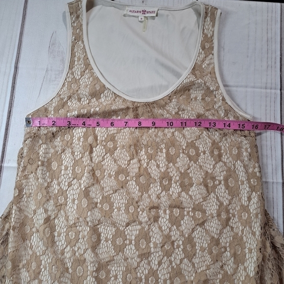3 FOR 12 SALE Altar'd State Romantic Dress Size Small - Picture 6 of 9